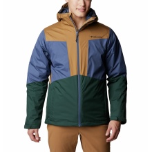 Columbia Winter Jacket Wallowa Park 3in1 Interchange (waterproof/breathable) blue/green/brown Men